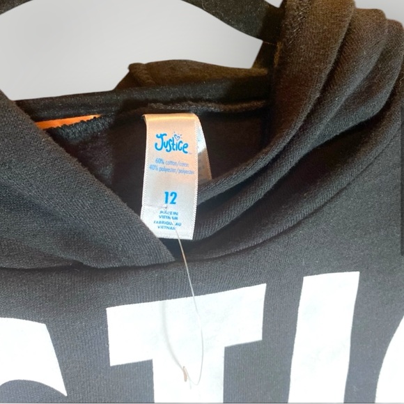 🟢5/$25  NWOT Justice hoodie - Picture 6 of 10